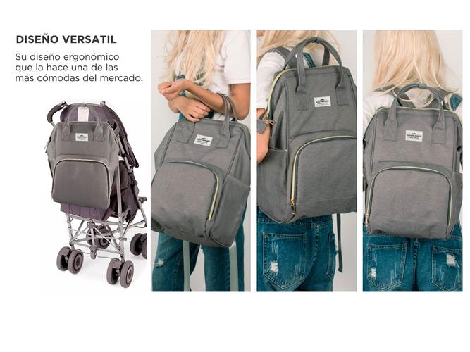 Bolso Maternal South Port S46 By Gadnic Porta Mamaderas Térmico - 4