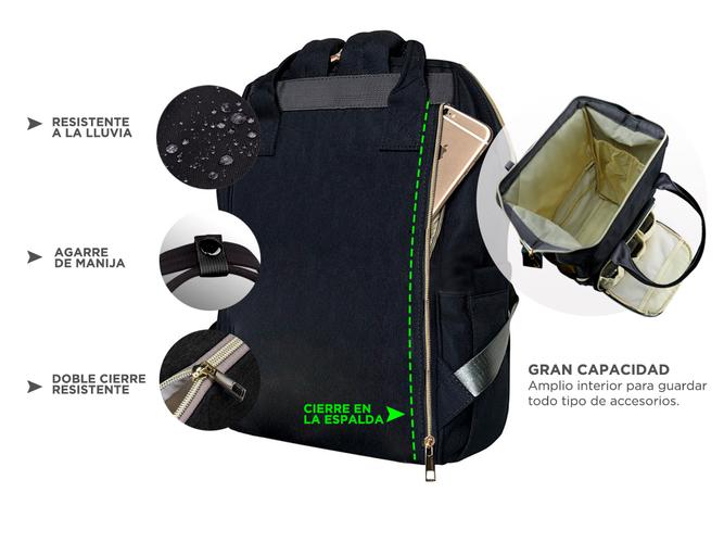 Bolso Maternal South Port S46 By Gadnic Porta Mamaderas Térmico - 5