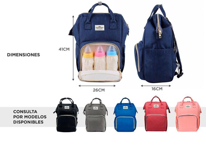 Bolso Maternal South Port S46 By Gadnic Porta Mamaderas Térmico - 6