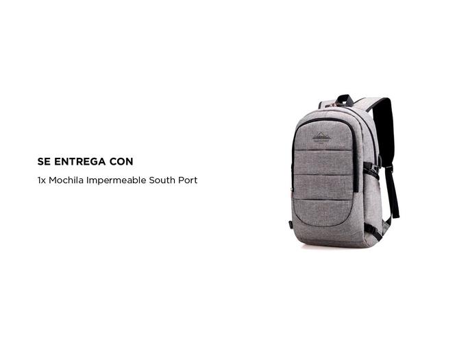 Mochila Porta Notebook South Port Antirrobo USB - 4