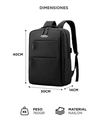 Mochila SouthPort By Gadnic Multifunción Impermeable USB - 5