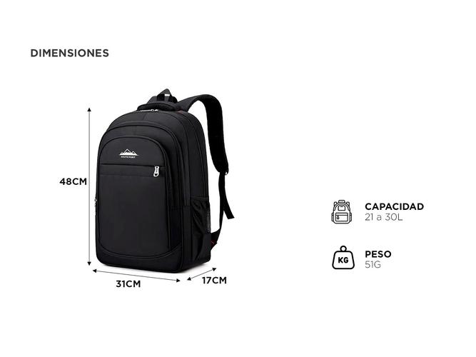 Mochila de Viaje South Port Impermeable - 4
