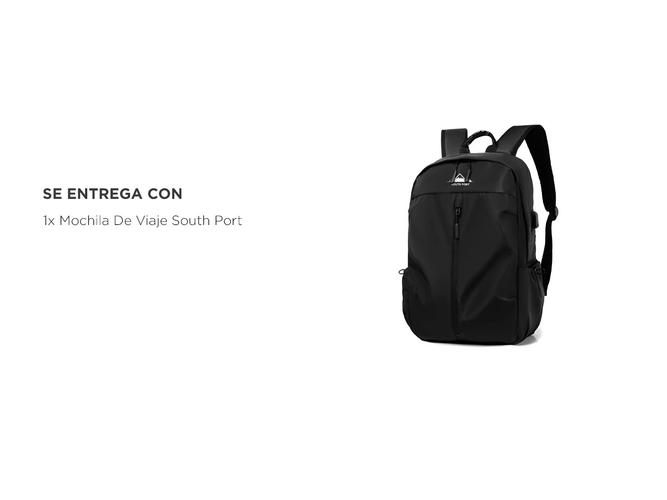 Mochila De Viaje South Port Portanotebook Nylon Resistente - 5
