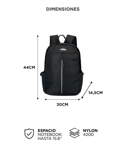 Mochila De Viaje South Port Portanotebook Nylon Resistente - 5