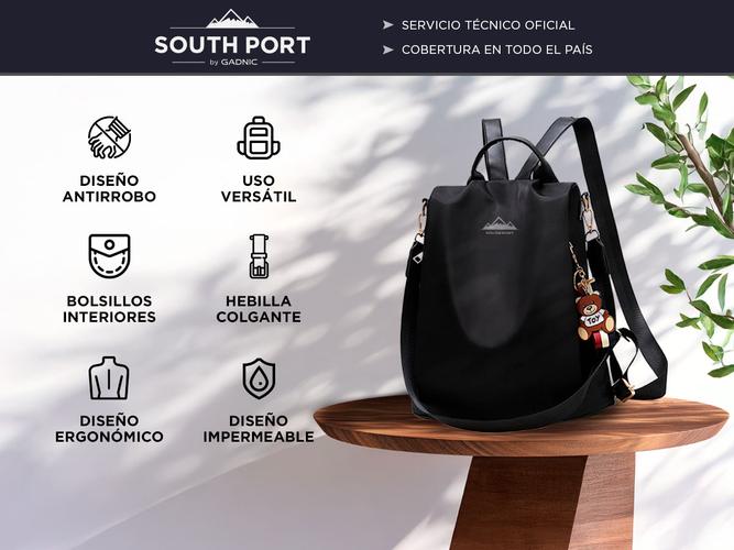 Mochila Antirrobo De Mujer Southport - 1