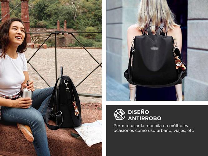Mochila Antirrobo De Mujer Southport - 3