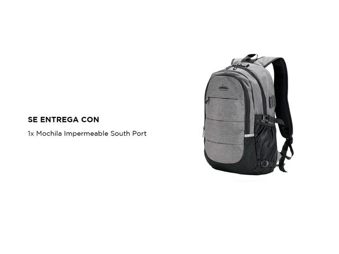Mochila Pro Notebook South Port 156 Gris - 6