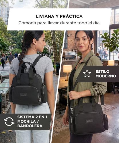 Mochila Bolso Mujer SouthPort Impermeable 2 en 1 Gran Capacidad - 4