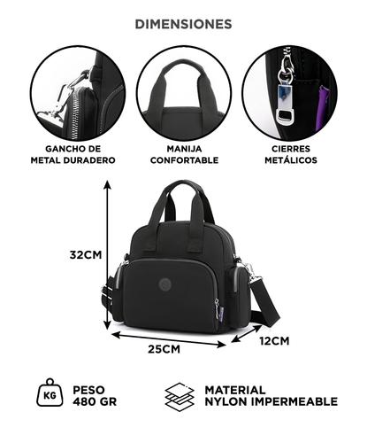 Mochila Bolso Mujer SouthPort Impermeable 2 en 1 Gran Capacidad - 5