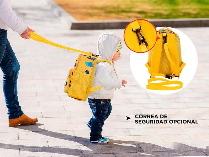 Mochila Escolar Dinosaurios Para Niños Colegio - 5