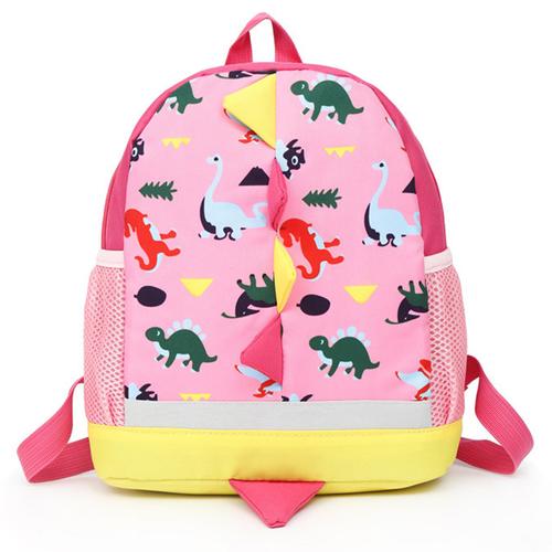 Mochila Escolar Para Niños Dinosaurios  - 0
