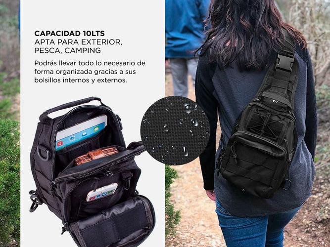 Mochila de Hombro Táctica Gadnic Impermeable  - 2