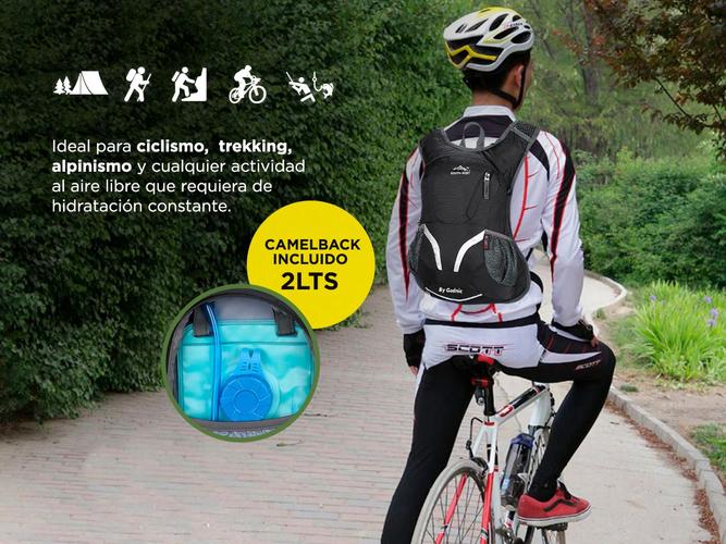 Mochila Southport Camelback 5lts  Bolsa de Agua 2lts - 2