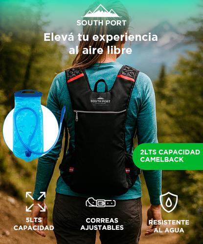 Mochila Southport Camelback 5lts  Bolsa de Agua 2lts - 1