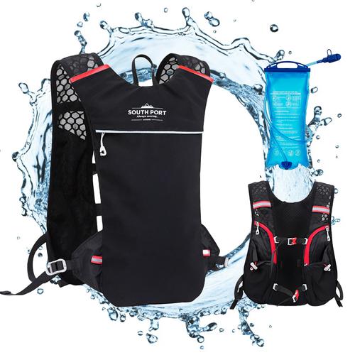 Mochila Hidratante South Port Running Con Bolsa 1L - 0