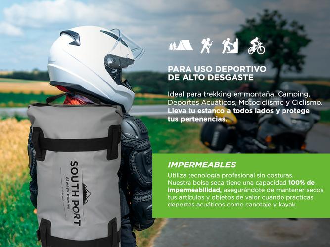 Bolso Estanco Moto South Port Impermeable 45L - 2