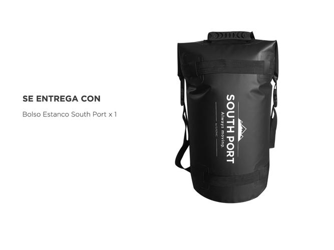 Bolso Estanco Moto South Port Impermeable 45L - 6