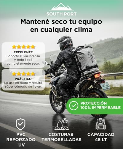 Bolso Estanco Moto South Port Impermeable 45L - 1