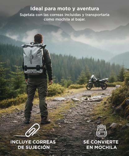 Bolso Estanco Moto South Port Impermeable 45L - 2