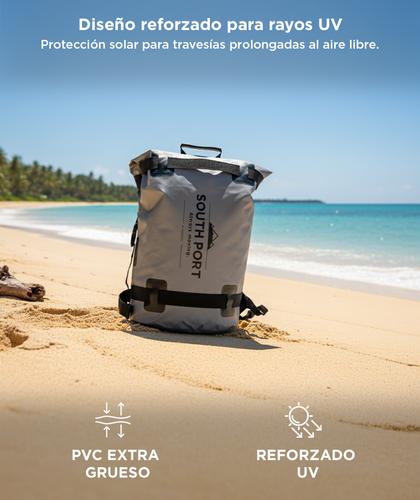 Bolso Estanco Moto South Port Impermeable 45L - 4