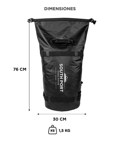 Bolso Estanco Moto South Port Impermeable 45L - 5