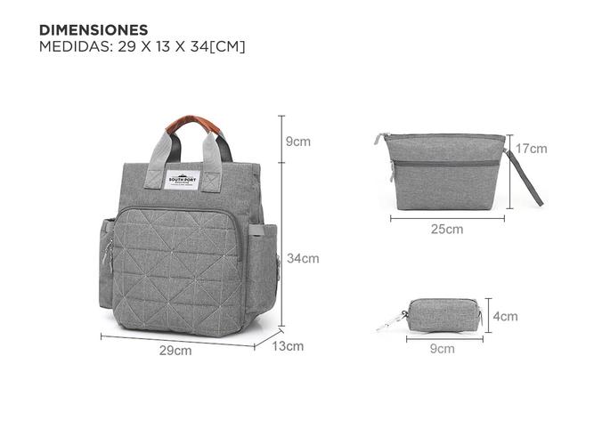 Mochila Bolso Múltiples Compartimentos - 4