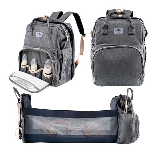 Bolso Mochila Maternal Térmica Múltiple - 0