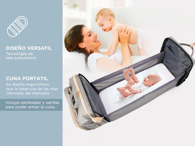 Bolso Mochila Maternal Térmica Múltiple - 3