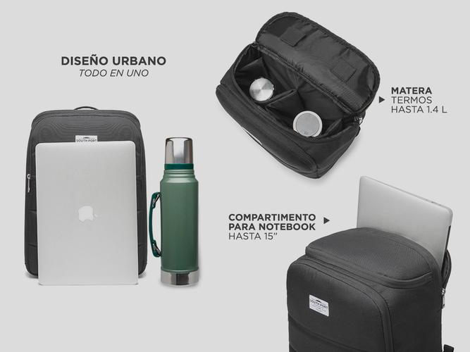 Mochila Matera Southport Porta Termo - 4
