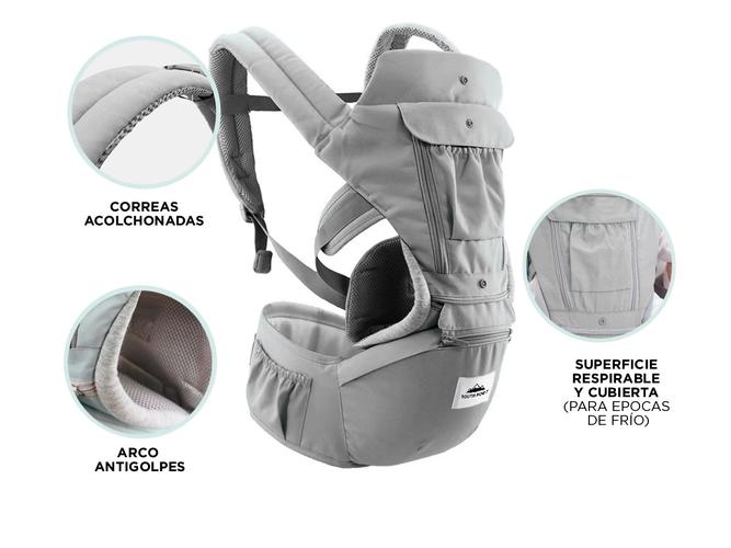 Mochila Porta Bebe Gadnic Ergonomica 20kg 3 en 1 - 4