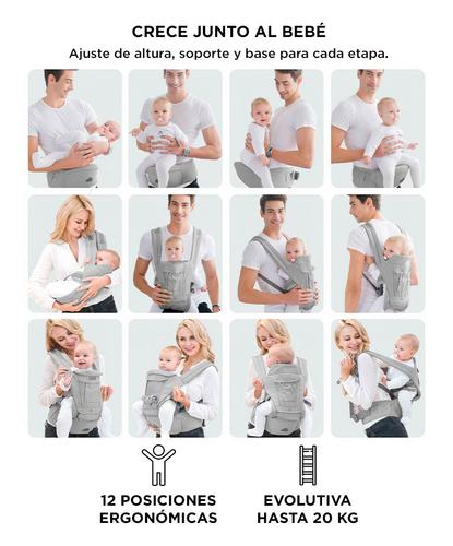 Mochila Porta Bebe Gadnic Ergonomica 20kg 3 en 1 Outlet - 4