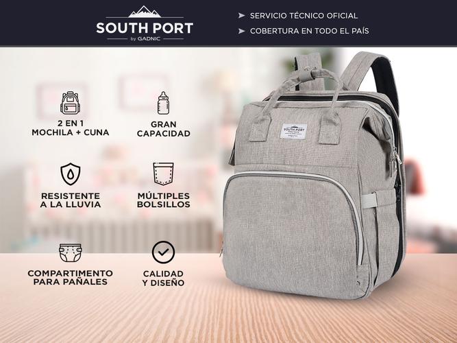 Mochila Maternal Gadnic Pañalera Cuna Portátil - 1