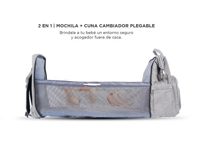 Mochila Maternal Gadnic Pañalera Cuna Portátil - 2