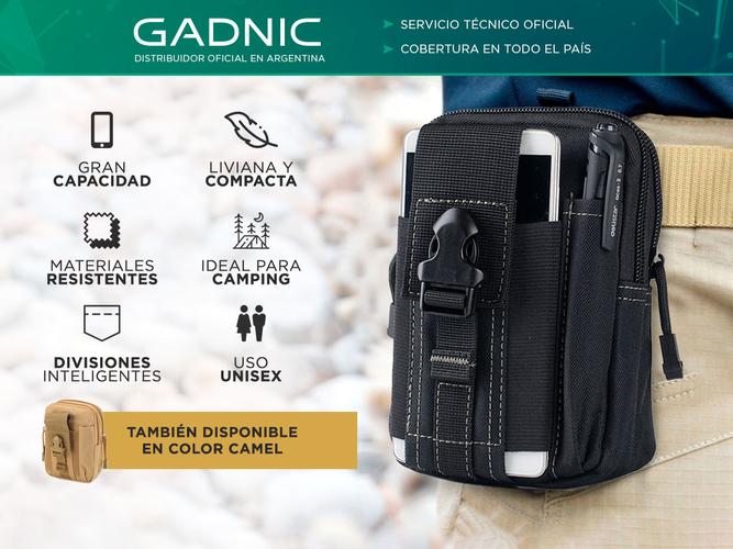 Riñonera Multifunción Gadnic Táctica Con Porta Celular - 1