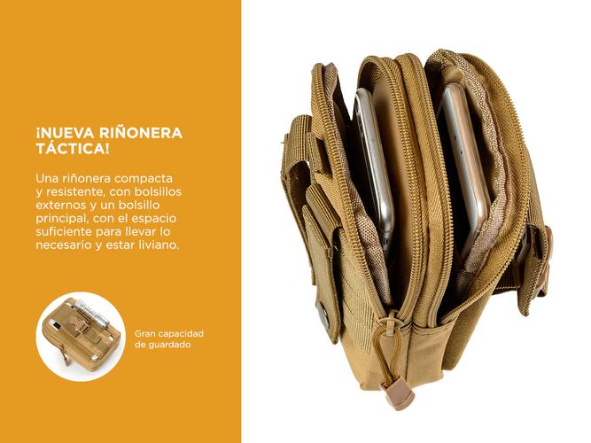 Riñonera Multifunción Gadnic Táctica Con Porta Celular - 2