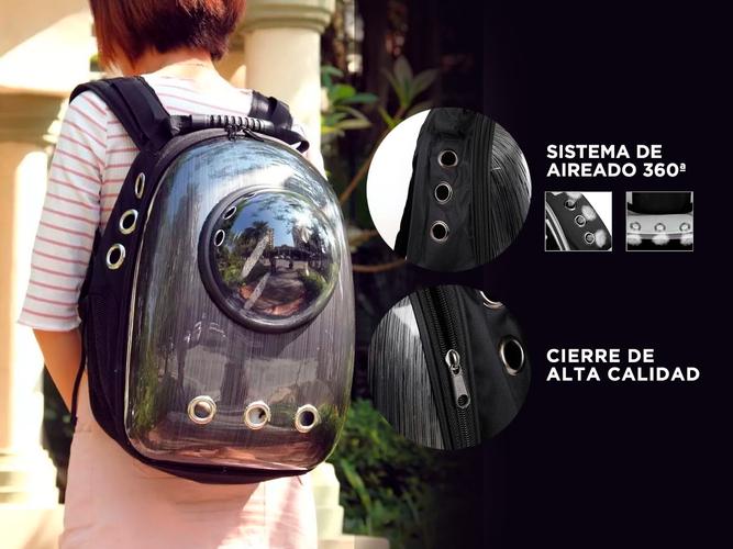 Mochila Transportadora Gadnic MCH-141G Para Mascotas - 3