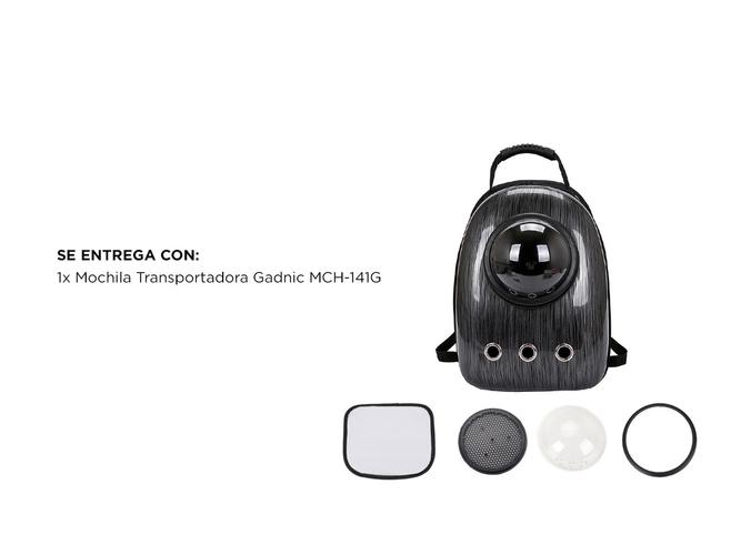 Mochila Transportadora Gadnic MCH-141G Para Mascotas - 6
