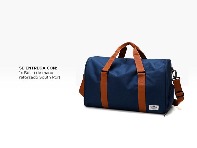 Bolso de Mano de Lona South Port Para Viajes  - 4