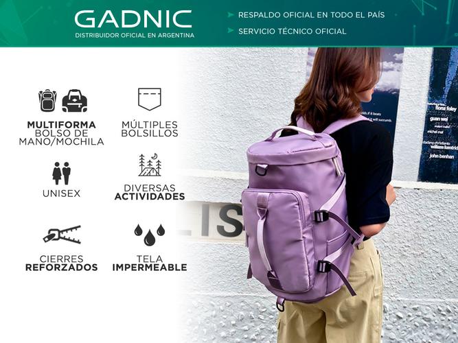 Mochila Bolso Gadnic MCH-145X Multriformas Táctica - 1