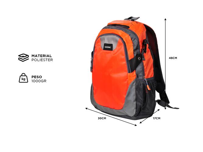 Mochila Deportiva Gadnic 35L Resistente Al Agua - 3