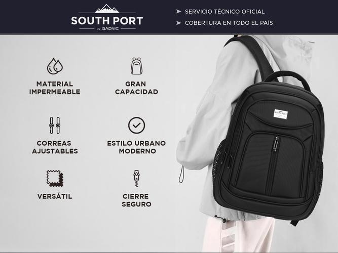Mochila South Port Multifuncional Gran Capacidad Impermeable - 1