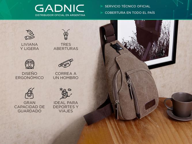 Bolso Morral Gadnic Mochila a Un Hombro  - 1