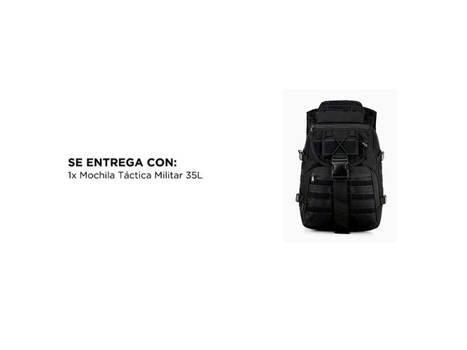 Mochila Tactica Militar 35L Gadnic Porta Notebook Compartimentos Varios - 6