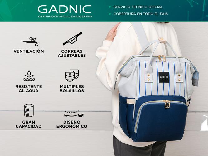Mochila Vintage Gadnic Impermeable - 1