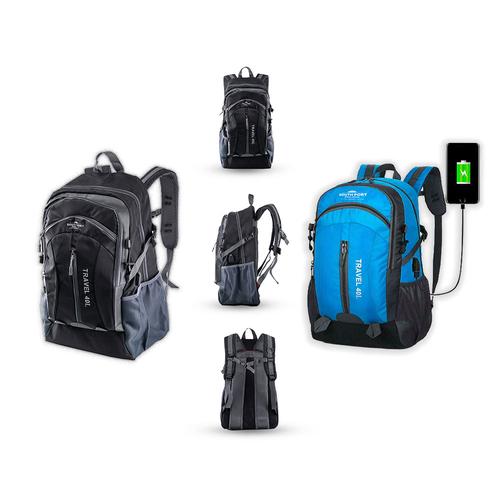 Mochila Deportiva South Port Para Viaje Trekking - 0