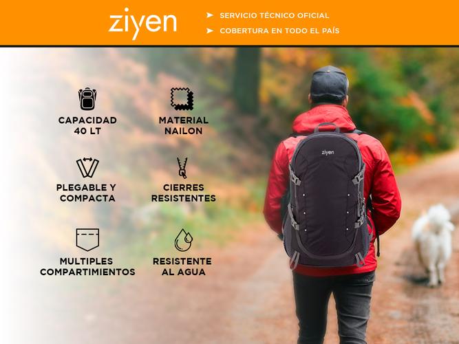 Mochila Plegable Ziyen Capacidad 40L - 1