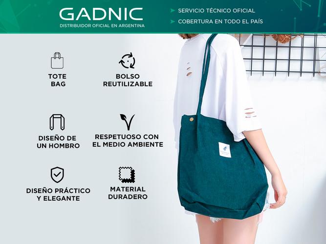 Bolso Tote Bag Gadnic Grande Casual - 1