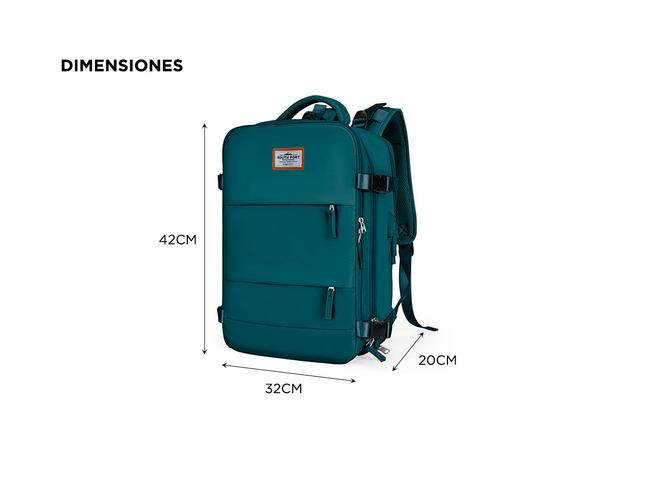 Mochila de Viaje Gadnic con Múltiples Compartimentos - 5
