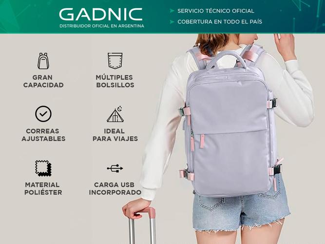 Mochila Gadnic Ideal para Viajes - 1