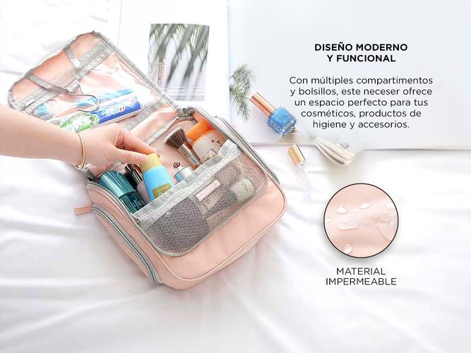 Bolso Neceser Porta Cosméticos South Port De Viaje Colgante - 2